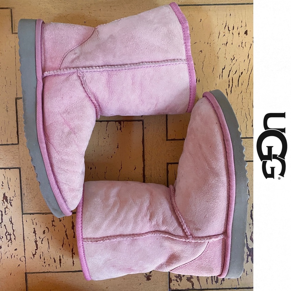 UGG Pink Short Boots